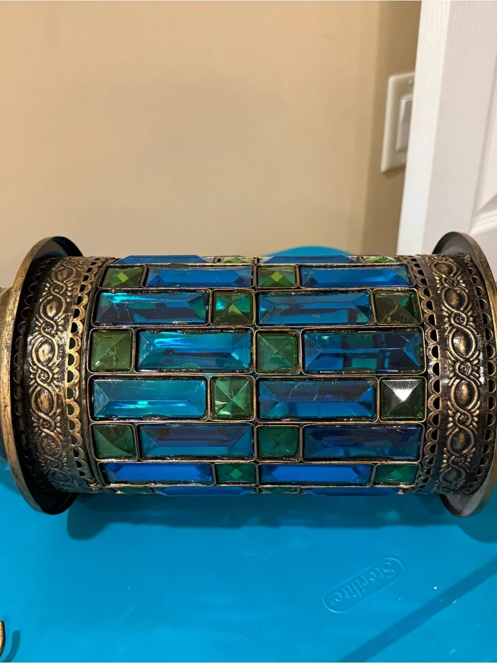 Pier 1 Turkish Moroccan Hanging Candle Holder Decorative Lantern